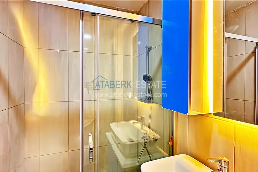 Purchase  1+1 apartment with a fine finish and mountain views — Alanya, Avsallar district 8 