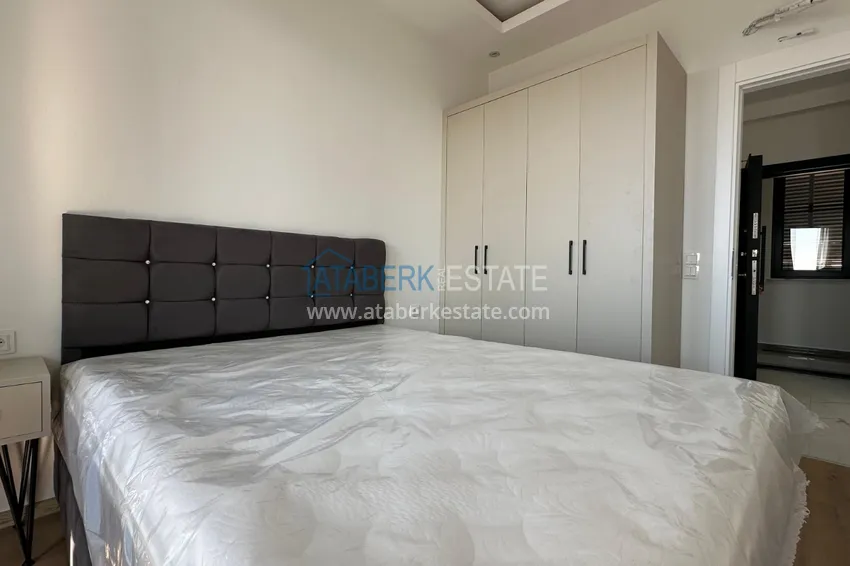 Purchase  Apartment with sea view and new furniture in a family complex — Kargicak, Alanya 8 