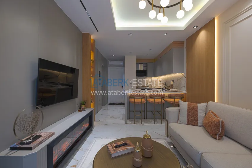 Purchase  Luxury premium residence project in Alanya Kargicak district 8 