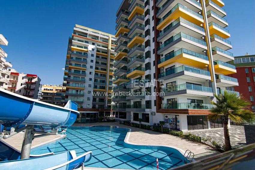 2+1 apartment in a luxury complex on the seafront - Mahmutlar district, Alanya 9 
