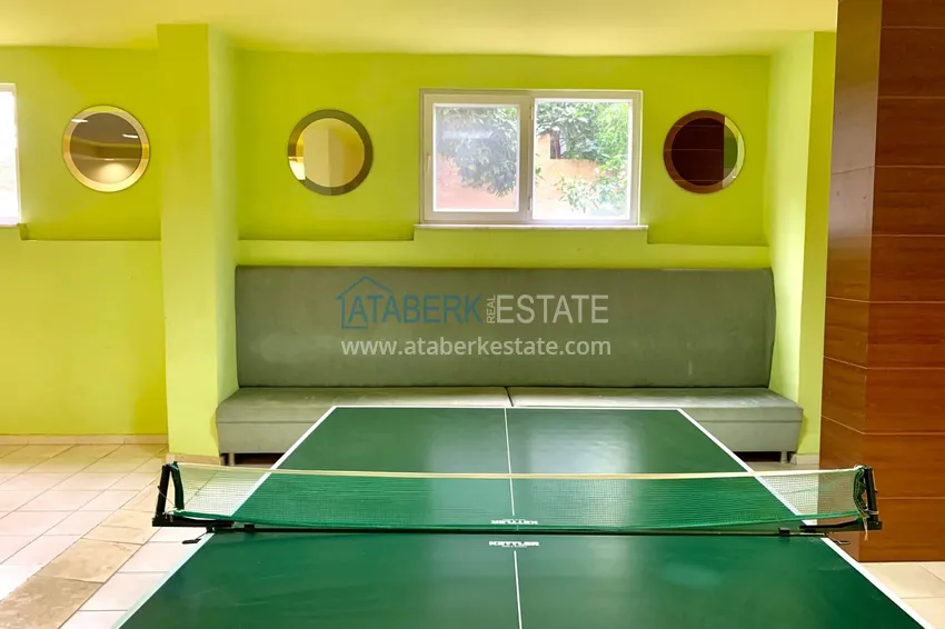 Apartment 2+1 suitable for residence permit and citizenship in Oba, Alanya - furnished in a cozy complex 9 