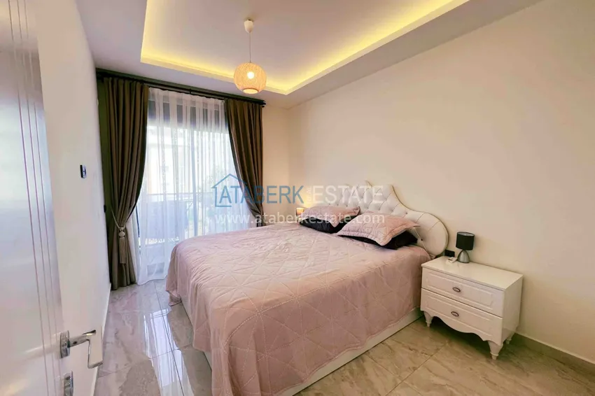 Purchase Short term rent apartment 2+1 in a cozy complex - the center of Alanya, next to Cleopatra beach 9 