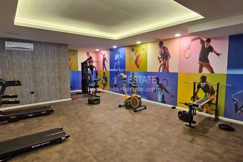 Stylish apartment with new furniture in a modern complex — Alanya, Kargicak district 9