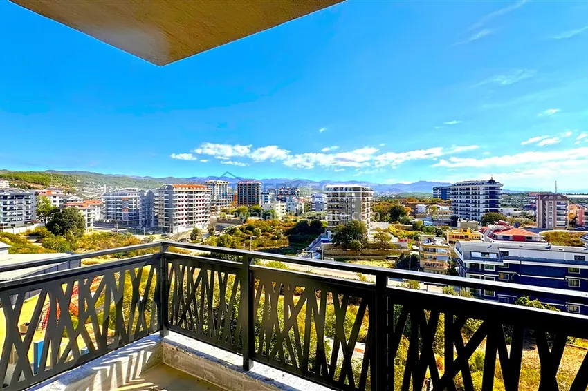 Purchase  1+1 apartment with a fine finish and mountain views — Alanya, Avsallar district 9 