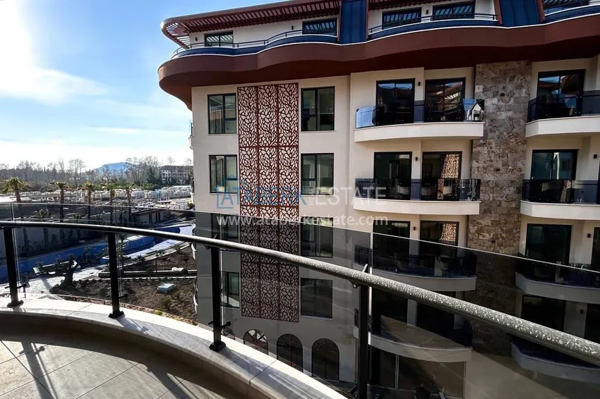 Purchase 1+1 apartment with a fine finish in Alanya - Oba district 9 