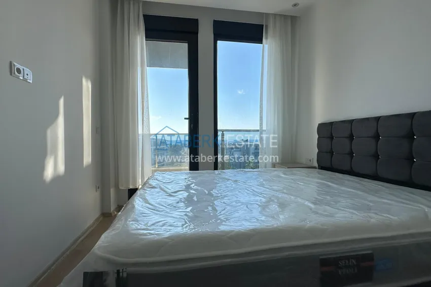 Purchase  Apartment with sea view and new furniture in a family complex — Kargicak, Alanya 9 