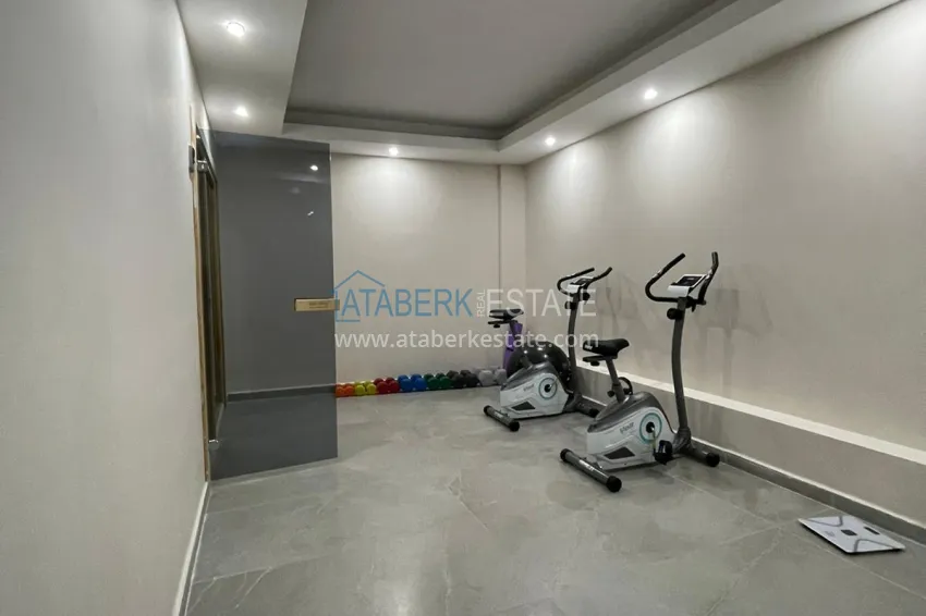 Modern 1+1 apartment in the center of Alanya, Cleopatra beach area 9 