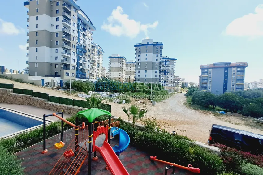 Purchase  1+1 corner apartment with a fine finish in a modern complex - Avsallar district, Alanya 9 