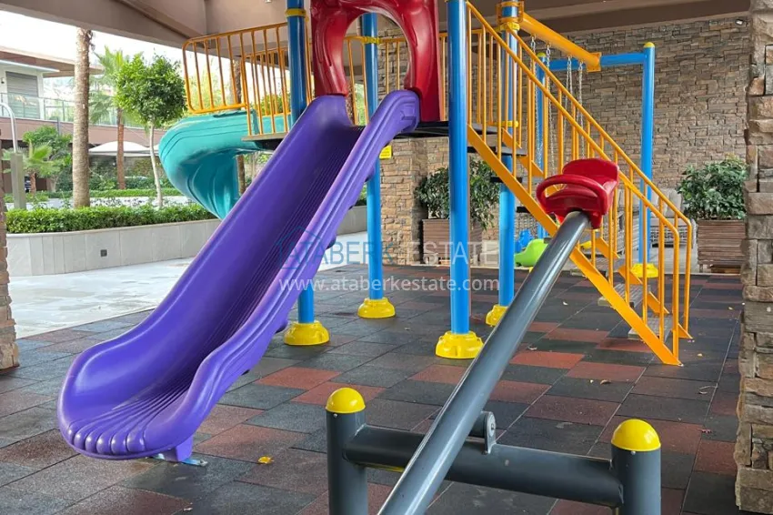 1+1 apartment in Alanya, Oba district, in a comfort-class complex 9 