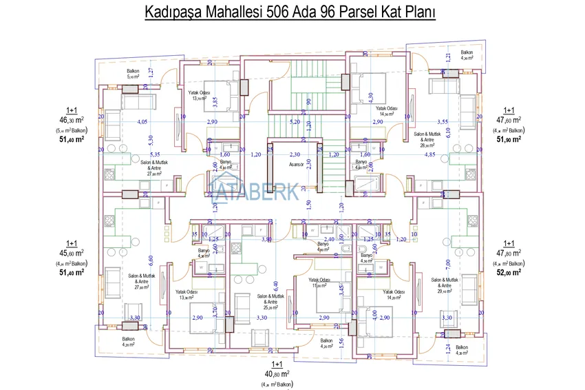 Buy cheap Investment project at the start of sales in the center of Alanya - 300 meters to Cleopatra beach 15 