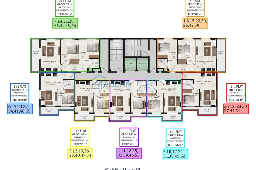Buy cheap New off-plan project in Avsallar: a residential complex with original architecture 1 