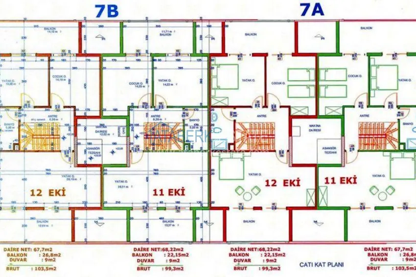 Buy cheap 5+1 duplex penthouse with furniture — Alanya, Avsallar district 2 