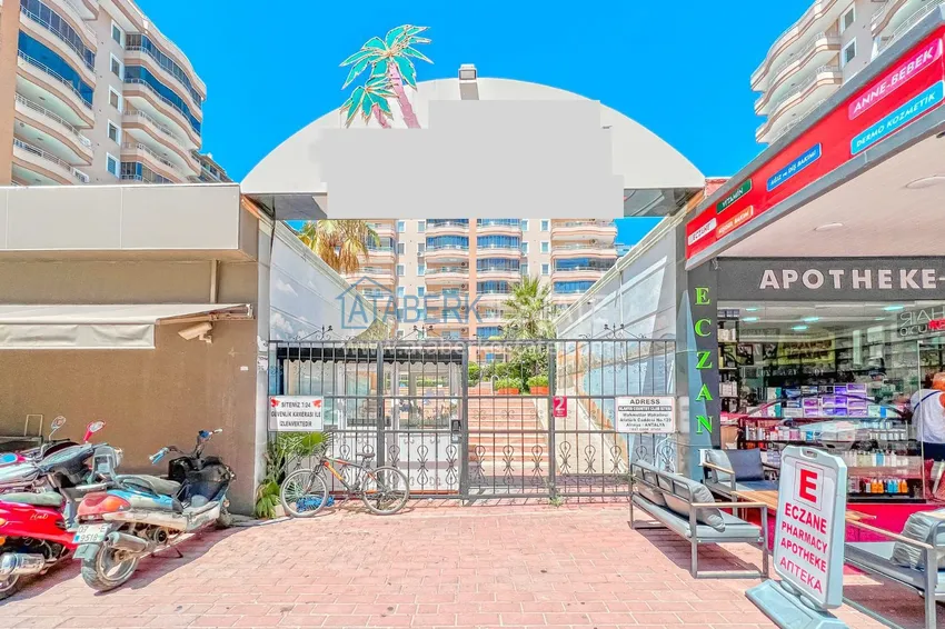 Apartment 2+1 in Mahmutlar with furniture and glazed balconies 14 