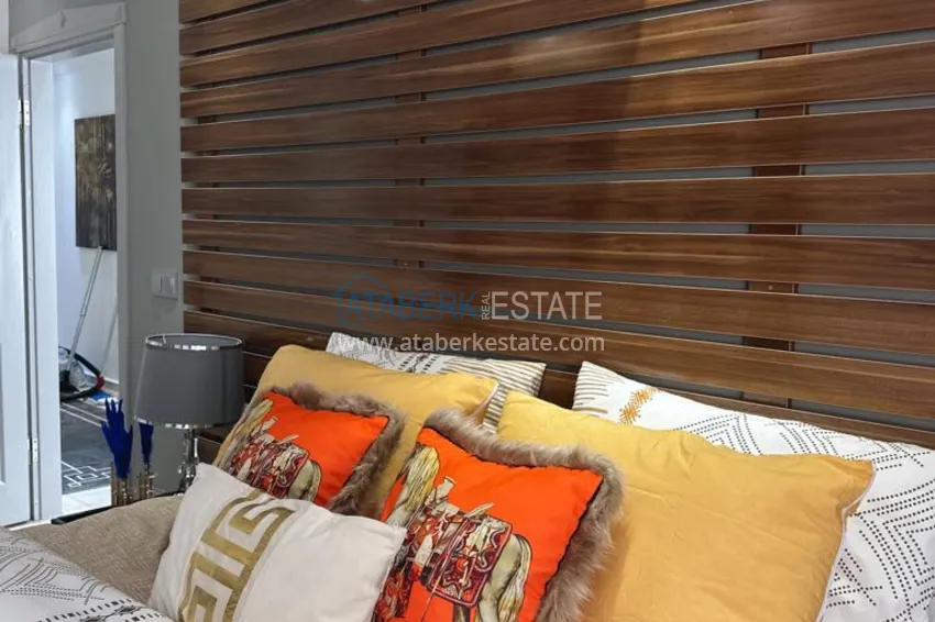 Purchase  Furnished apartment 2+1 in Oba area - only 350 meters to the sea, suitable for residence permit 12 