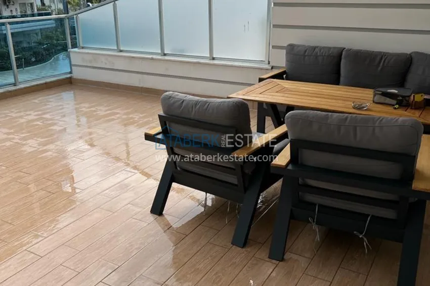 Purchase Apartment for rent in Alanya, Tosmur area - furnished, spacious terrace, luxury complex, 250 m beach 12