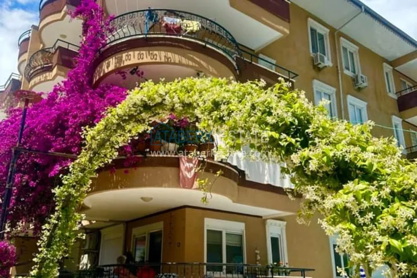 Furnished apartment 2+1 in Oba area - only 350 meters to the sea, suitable for residence permit 12 