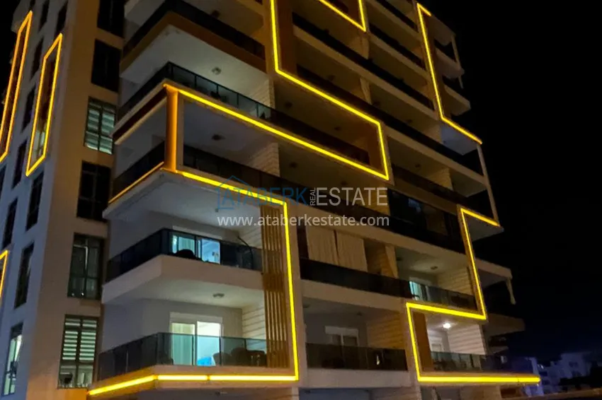 Purchase Apartment for rent in Alanya, Tosmur area - furnished, spacious terrace, luxury complex, 250 m beach 13