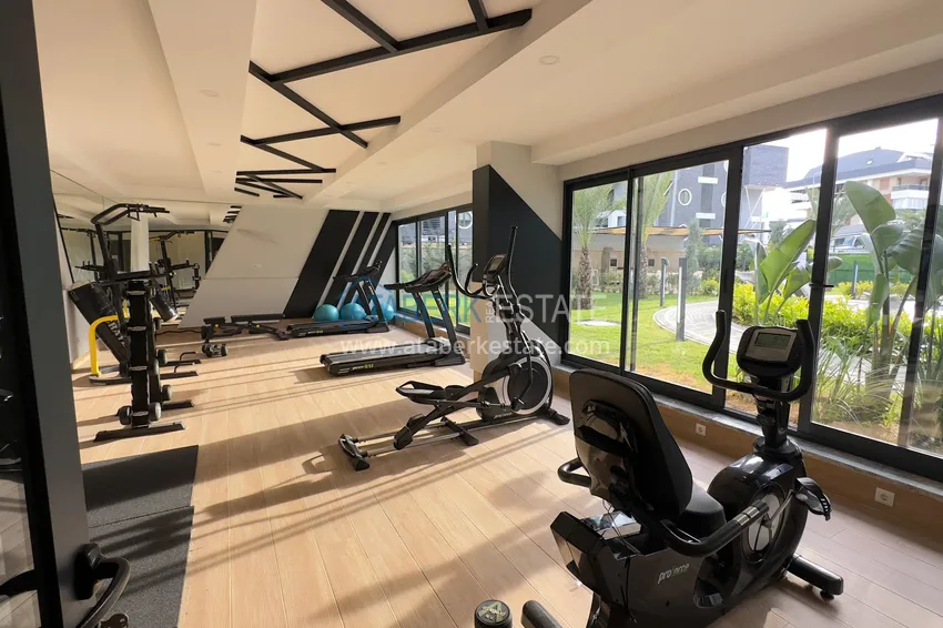 Apartment 1+1 with finishing in the prestigious neighborhood of Oba 13