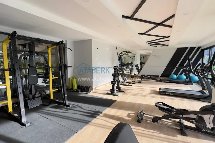 Apartment 1+1 with finishing in the prestigious neighborhood of Oba 14