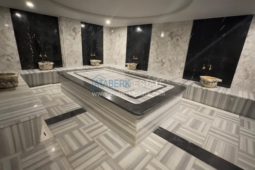 Apartment 1+1 with finishing in the prestigious neighborhood of Oba 16