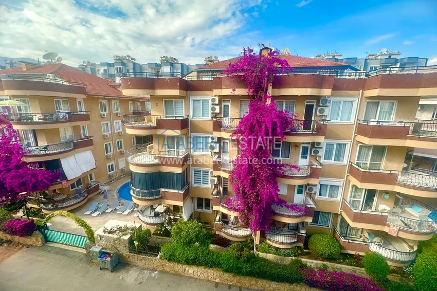 Furnished apartment 2+1 in Oba area - only 350 meters to the sea, suitable for residence permit 2 