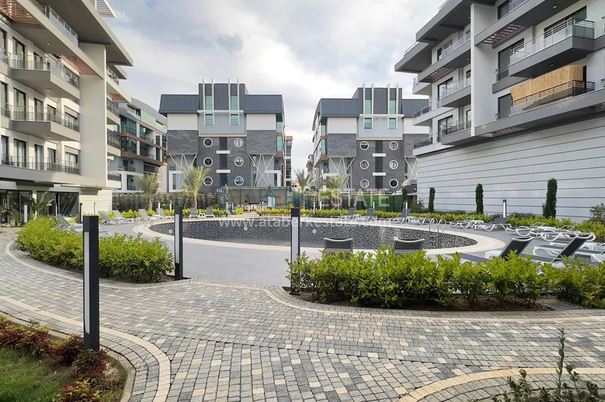 Apartment 1+1 with finishing in the prestigious neighborhood of Oba 3