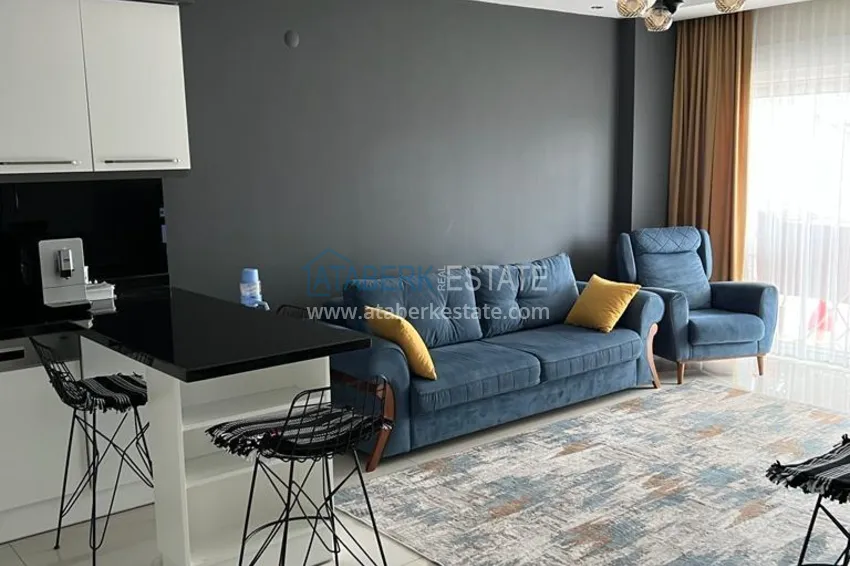 Purchase Apartment for rent in Alanya, Tosmur area - furnished, spacious terrace, luxury complex, 250 m beach 4