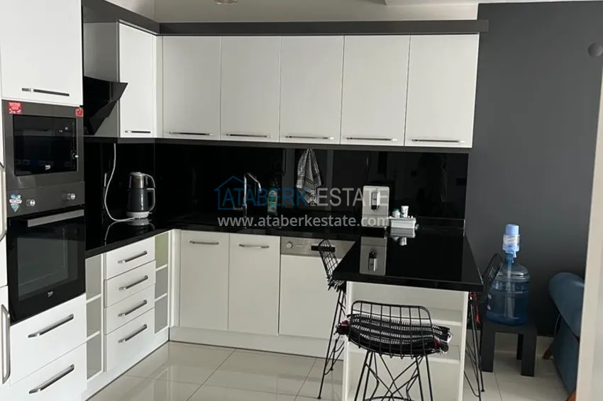 Purchase Apartment for rent in Alanya, Tosmur area - furnished, spacious terrace, luxury complex, 250 m beach 5