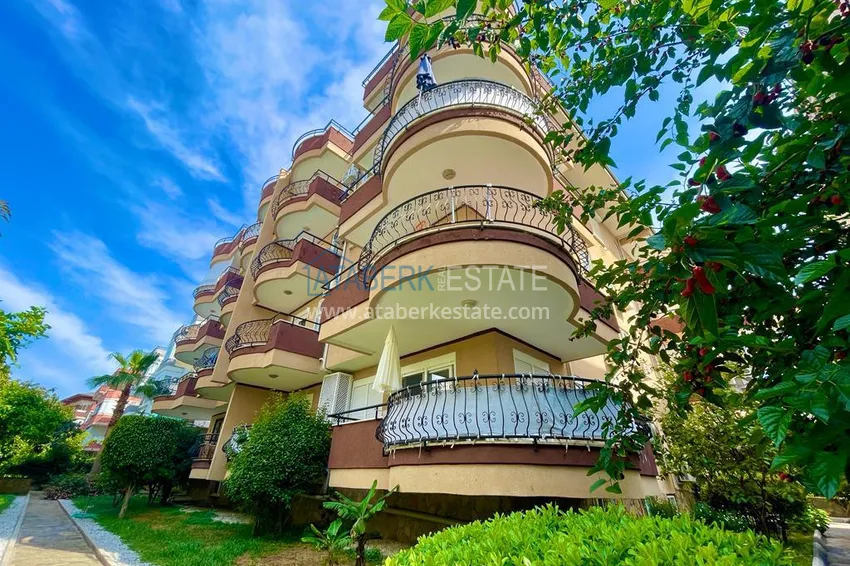 Furnished apartment 2+1 in Oba area - only 350 meters to the sea, suitable for residence permit 7 