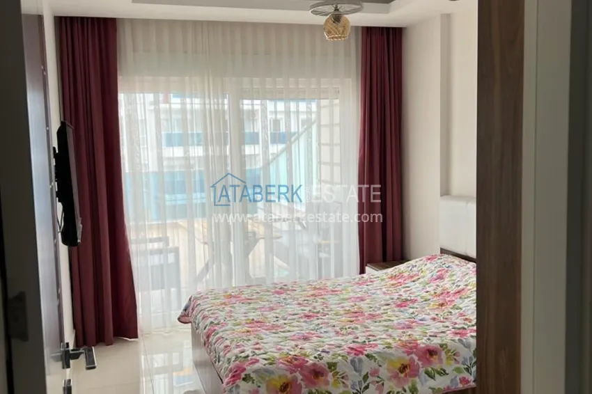 Purchase Apartment for rent in Alanya, Tosmur area - furnished, spacious terrace, luxury complex, 250 m beach 8