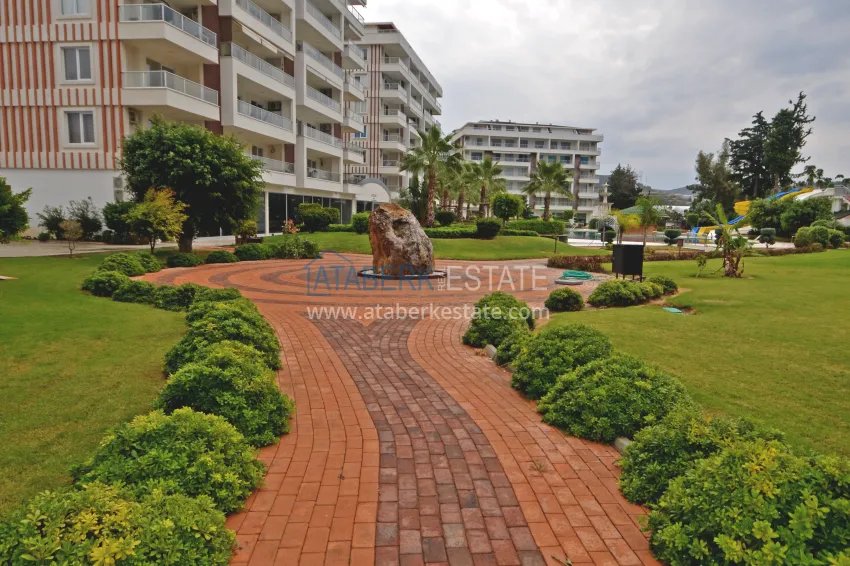 Apartment 2+1 furnished from owner in complex with private beach - Demirtas, Alanya 13 