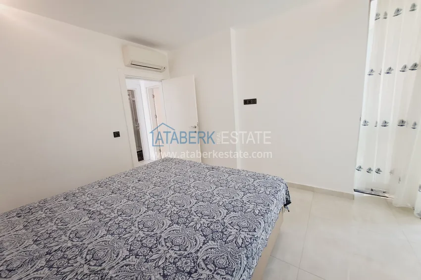 Purchase  Luxury View Apartment with furniture and open terrace - Kargycak, first coastline 16 