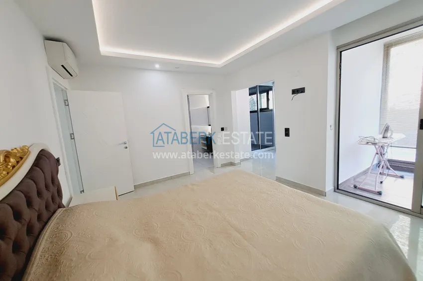 Purchase  Luxury View Apartment with furniture and open terrace - Kargycak, first coastline 18 