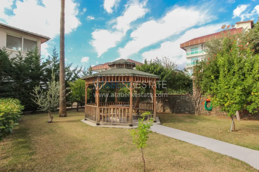 Furnished apartment 1+1 with sea view in luxury complex - Kargycak, first coast line 16