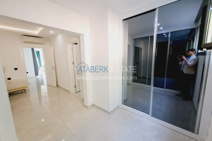 Purchase  Luxury View Apartment with furniture and open terrace - Kargycak, first coastline 19 