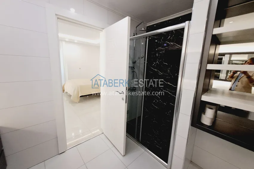 Purchase  Luxury View Apartment with furniture and open terrace - Kargycak, first coastline 20 