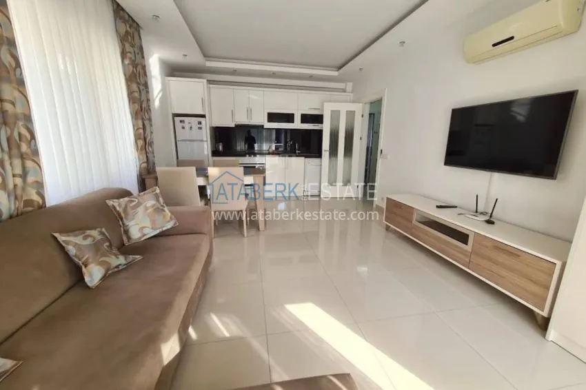 Purchase Apartment 1+1 furnished 250 meters from the sea - the center of Alanya, Cleopatra Beach area 1