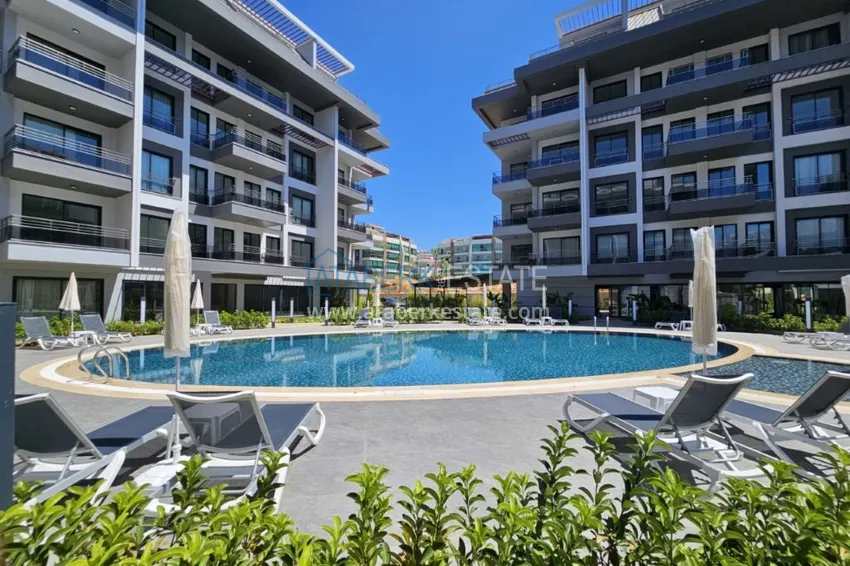 Apartment 1+1 in modern complex in Oba district, Alanya - directly from the owner 2 