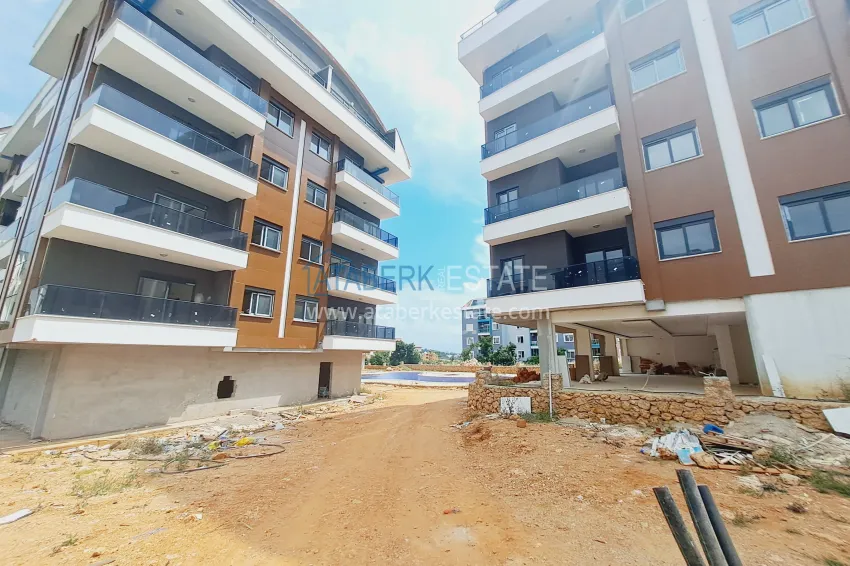 Apartment 1+1 with finishing in a new complex - Alanya, Oba area 3 