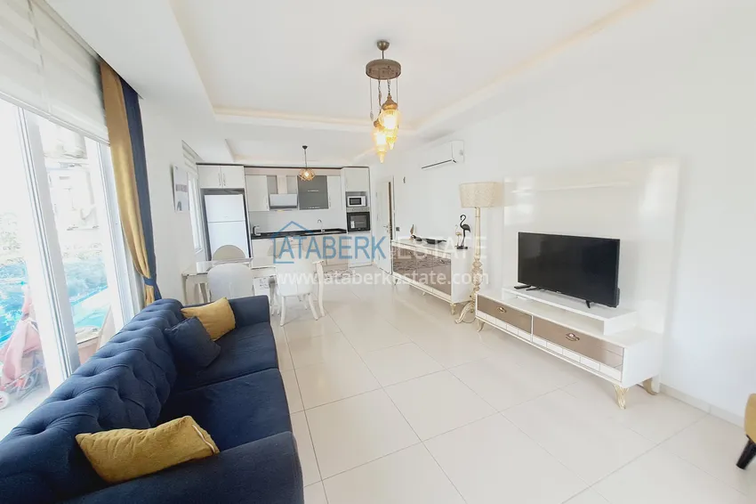 Purchase  Furnished 1+1 apartment from owner in Mahmutlar - only 400 m from the sea 3 