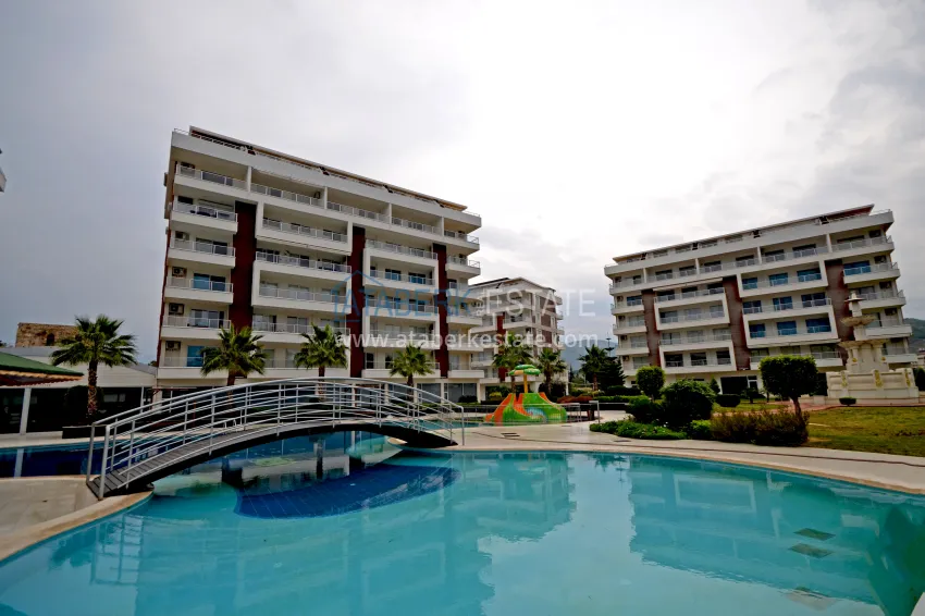 Apartment 2+1 furnished from owner in complex with private beach - Demirtas, Alanya 6 
