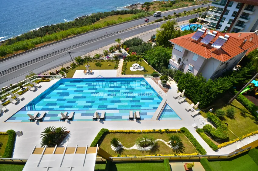 Luxury View Apartment with furniture and open terrace - Kargycak, first coastline 6 