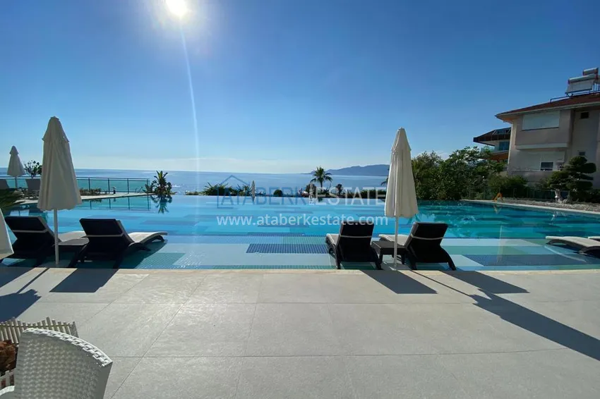 Luxury View Apartment with furniture and open terrace - Kargycak, first coastline 7 