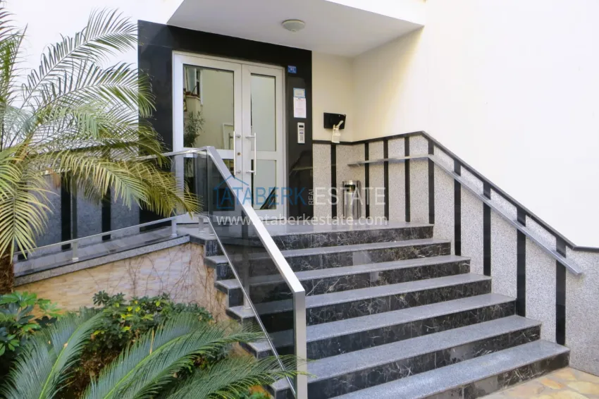 Apartment 1+1 furnished 250 meters from the sea - the center of Alanya, Cleopatra Beach area 12