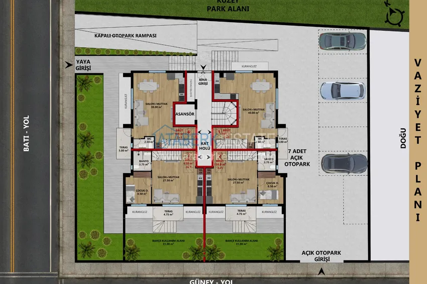 Buy cheap Modern residential complex in Konyaalti, Antalya - under construction 1 