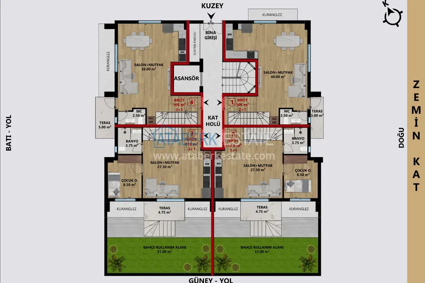 Buy cheap Modern residential complex in Konyaalti, Antalya - under construction 4 