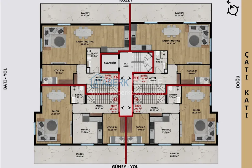 Buy cheap Modern residential complex in Konyaalti, Antalya - under construction 5 