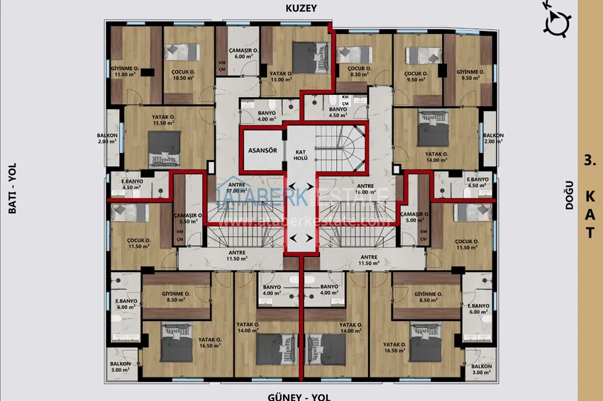 Buy cheap Modern residential complex in Konyaalti, Antalya - under construction 6 