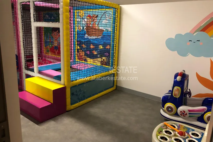 Stylish duplex-penthouse 3+1 with private sauna - Antalya, Konyaalti area 19 