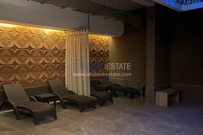 Stylish duplex-penthouse 3+1 with private sauna - Antalya, Konyaalti area 24 